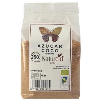 AZUCAR DE COCO integral 250gr ECO (NATURCID)