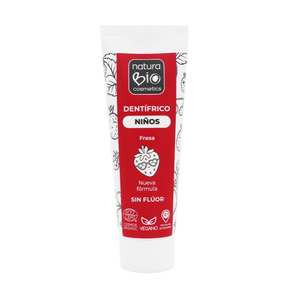 DENTIFRICO NIÑOS FRESA 75 ml NATURABIO