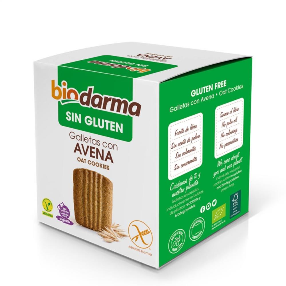 Galletas  Avena Sin Gluten  Bio 125g BioDarma