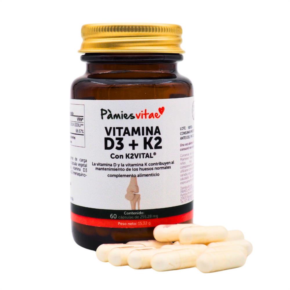 Vitamina D3 + K2 60 cáps PV