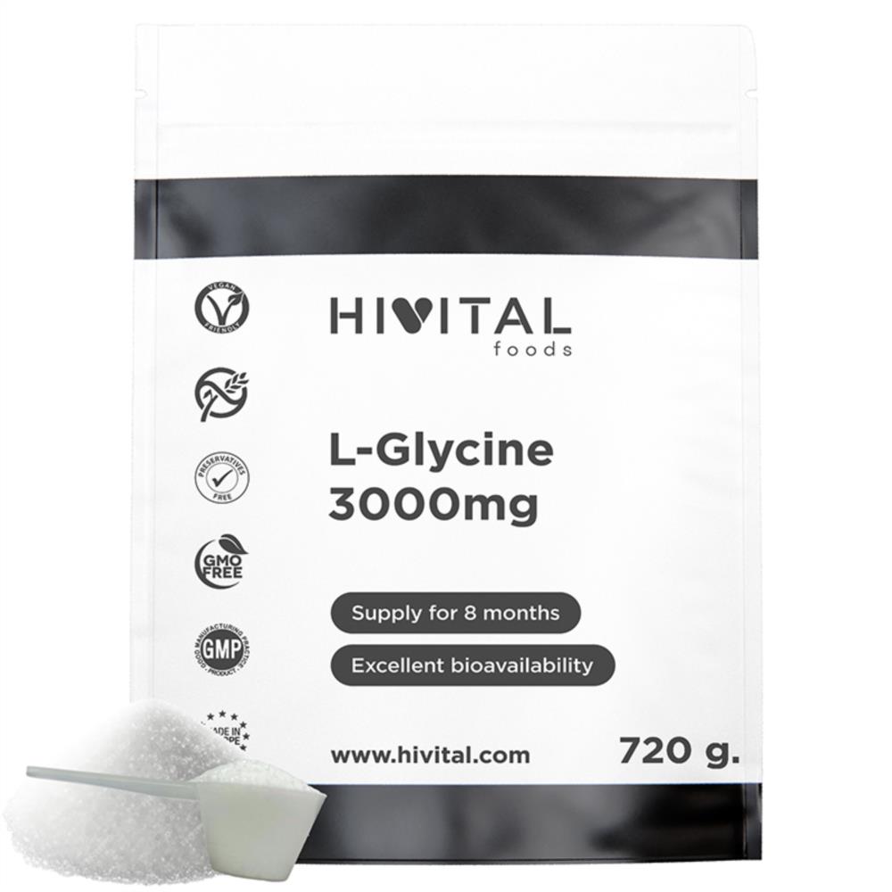 L-Glicina 3000 mg 720gr