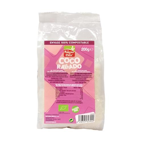 COCO RALLADO BIO 200gr LA FINESTRA SUL CIELO