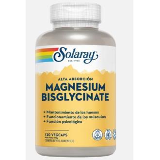 BISGLICINATO MAGNESIO 120cap  SOLARAY