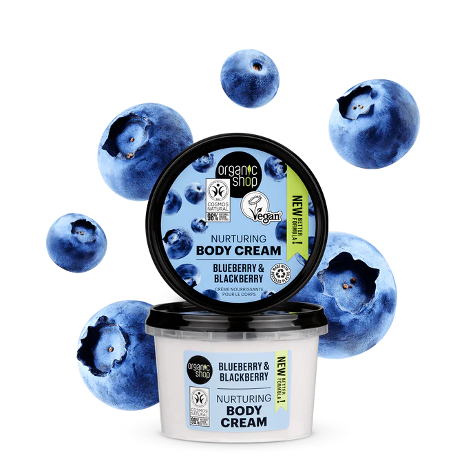 CREMA CORPORAL ENRIQUECIDA MORA Y ARÁNDANO ORGANIC SHOP