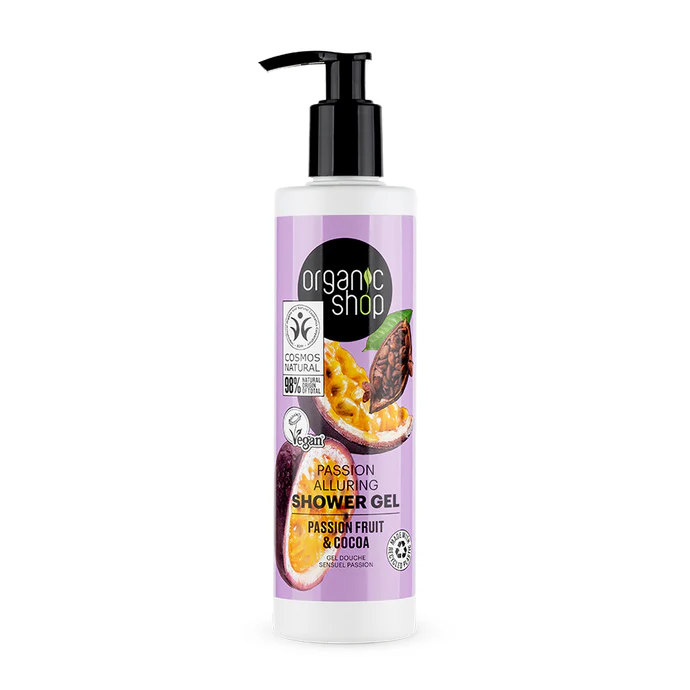 GEL DUCHA FRUTA PASION Y CACAO 280ml 