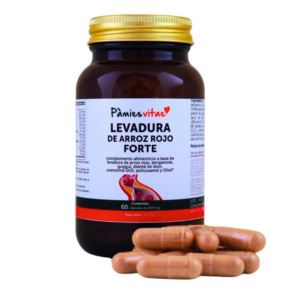 LEVADURA ARROZ ROJO FORTE 60caps PV