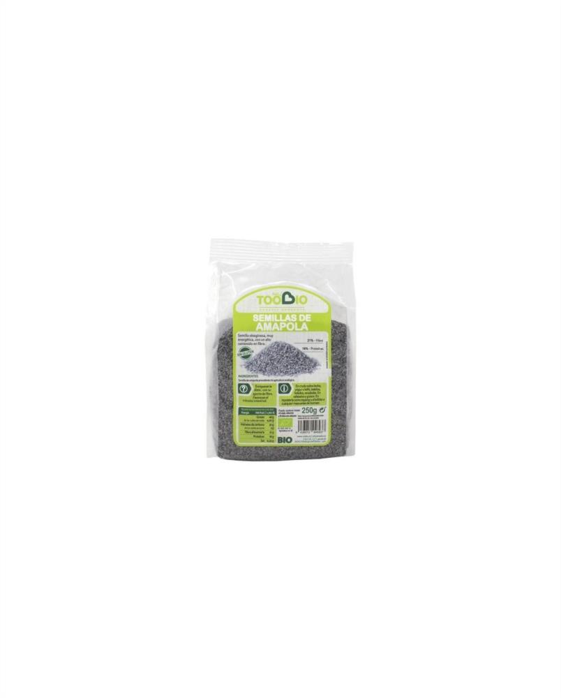SEMILLAS AMAPOLA BIO 250gr SG TOOBIO