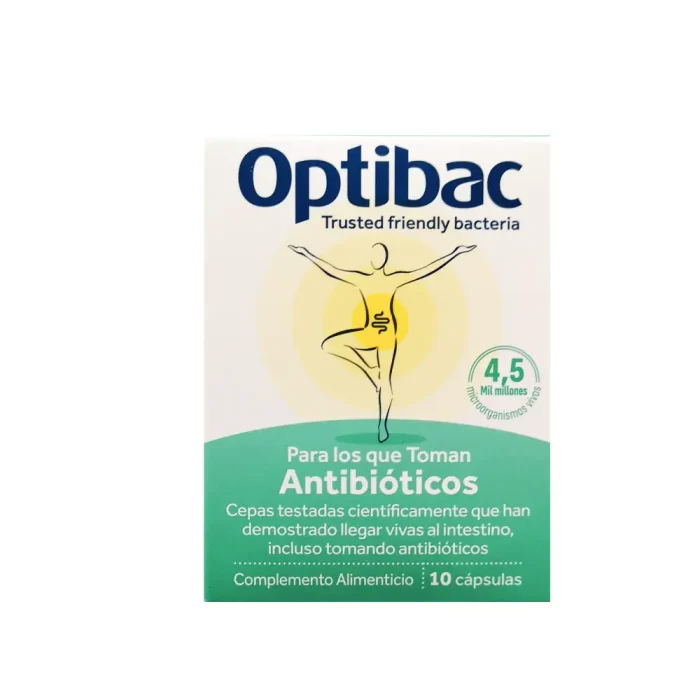 PROBIOTICO OPTIBAC ANTIBIOTICOS 10caps