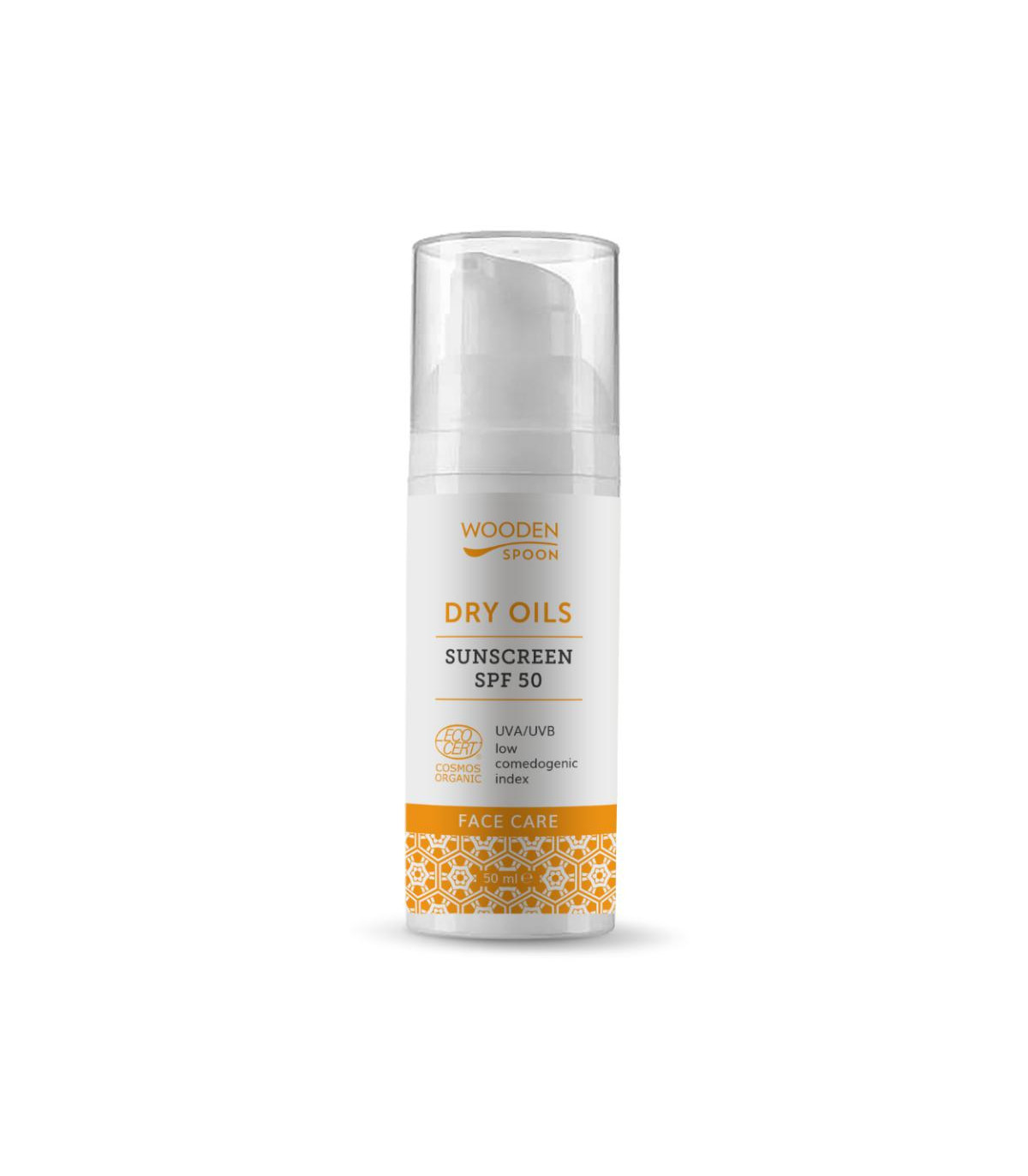 Loción solar cara FPS50 dry oils 