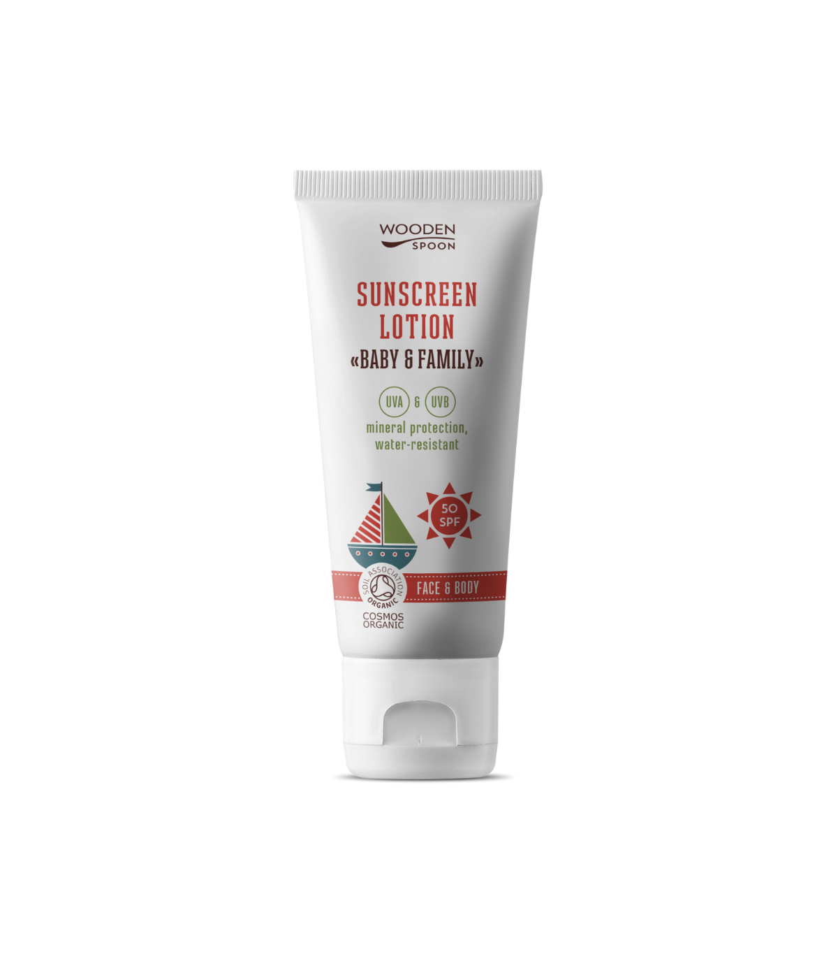 Loción solar cara/cuerpo FPS50 bebé/adultos 150ml