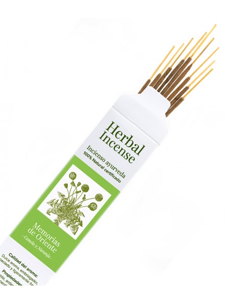 INCIENSO AYURVEDA BIOAROMA MEMORIAS DE ORIENTE 12 varillas