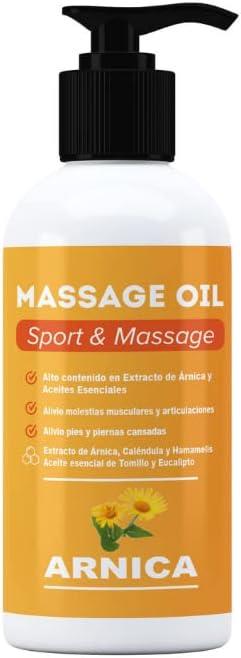 ACEITE MASAJE 500ml ARNICA, CALENDULA Y HAMAMELIS