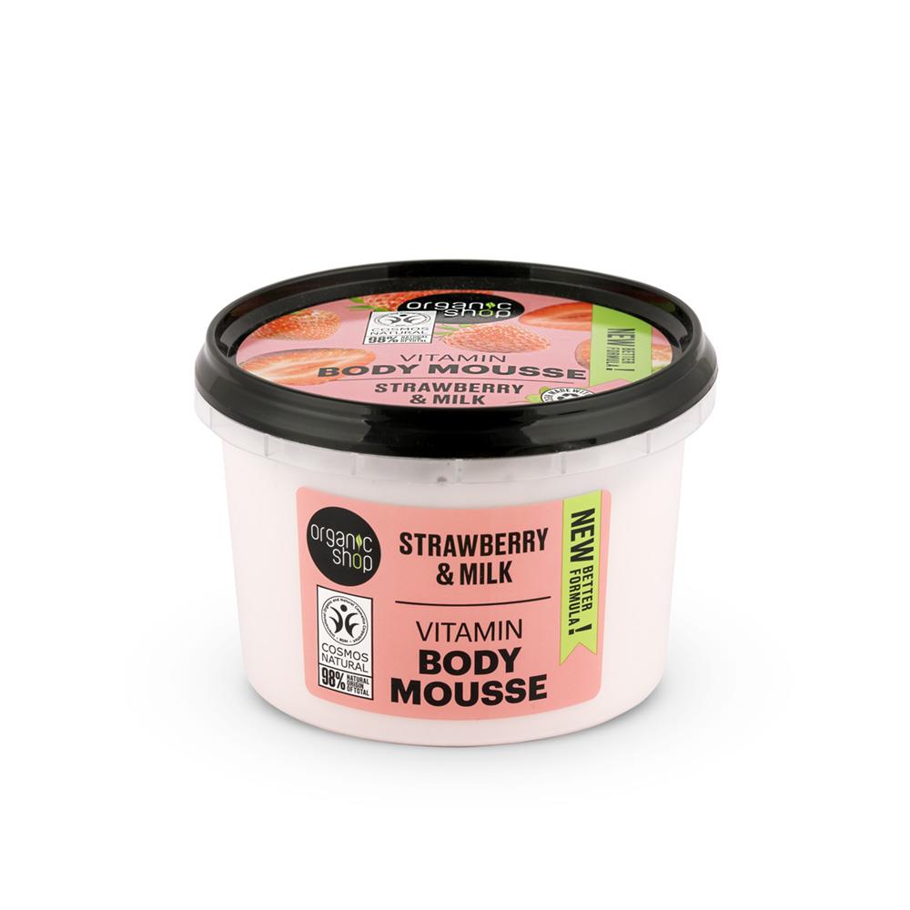 MOUSSE CORPORAL VITAMINICA FRESA 250ml