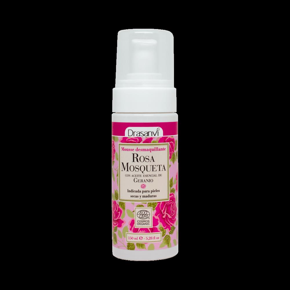 Mousse Desmaquillante Rosa Mosqueta Ecocert Bio 150 ml Drasanvi