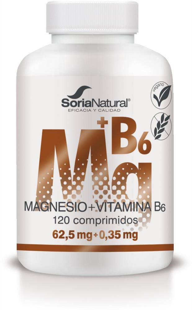 Magnesio + Vitamina B6 liberación sostenida 120comp