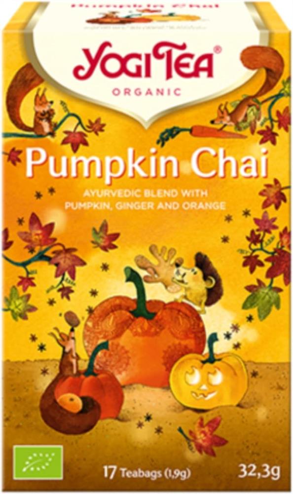 YOGI TEA PUMPKIN CHAI 17 FILTROS